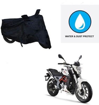 Feel heaven Two Wheeler Cover for DSK Benelli(TNT 25, Black)