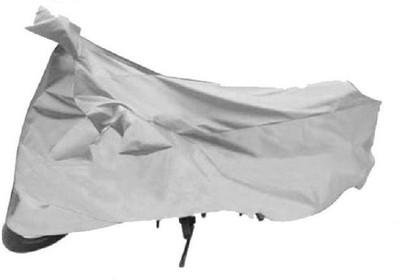 BIKECOVER Two Wheeler Cover for Bajaj(Pulsar 135 LS DTS-i, Silver)