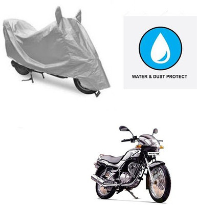 Atulit enterprises Two Wheeler Cover for TVS(Fiero F2, Silver)