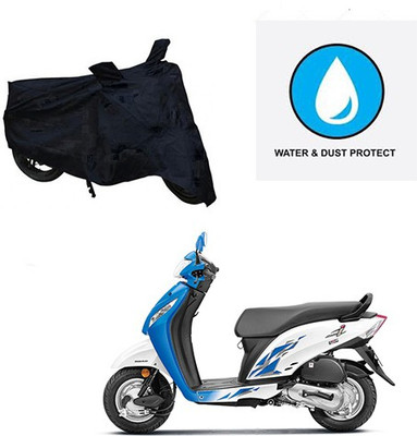Feel heaven Two Wheeler Cover for Honda(Activa i, Black)