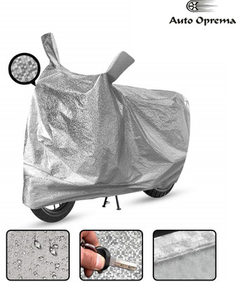 Auto Oprema Waterproof Two Wheeler Cover for Universal For Bike(Silver)