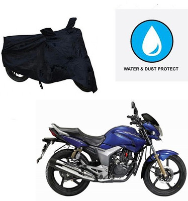 saanvi Two Wheeler Cover for Honda(CBZ TYPE 1, Black)
