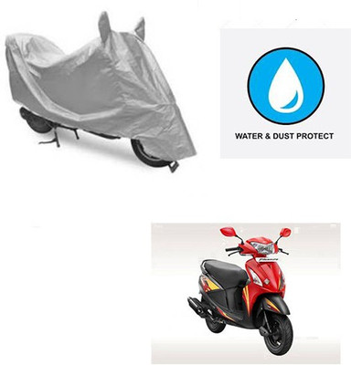 Atulit enterprises Two Wheeler Cover for Hero(Pleasure, Silver)