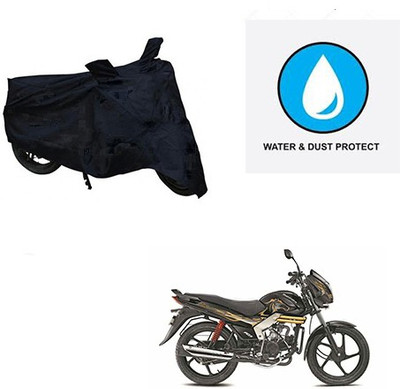 saanvi Two Wheeler Cover for Mahindra(Centuro, Black)