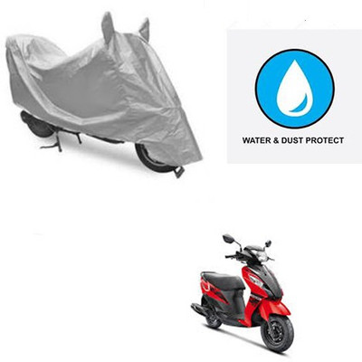Atulit enterprises Two Wheeler Cover for Suzuki(Let's, Silver)