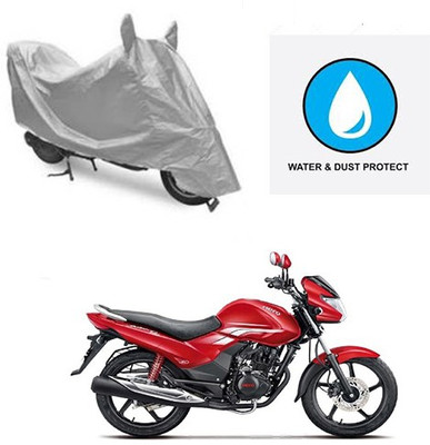 saanvi Two Wheeler Cover for Hero(Achiever, Silver)