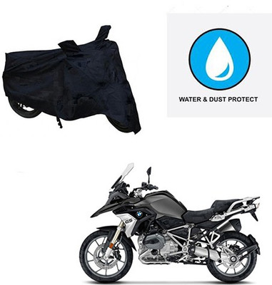 saanvi Two Wheeler Cover for BMW(1200 GS, Black)