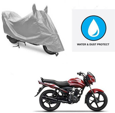 Atulit enterprises Two Wheeler Cover for TVS(Jive, Silver)