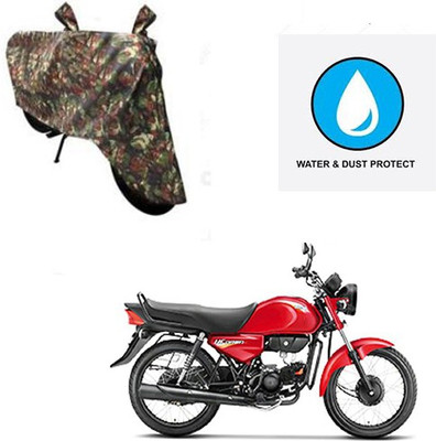 saanvi Two Wheeler Cover for Hero(CD Dawn, Multicolor)