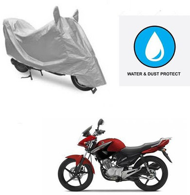 Atulit enterprises Two Wheeler Cover for Yamaha(YBR 125, Silver)