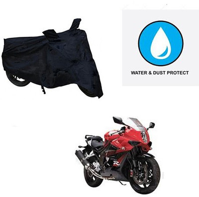 Feel heaven Waterproof Two Wheeler Cover for Hyosung(GT650R, Black)