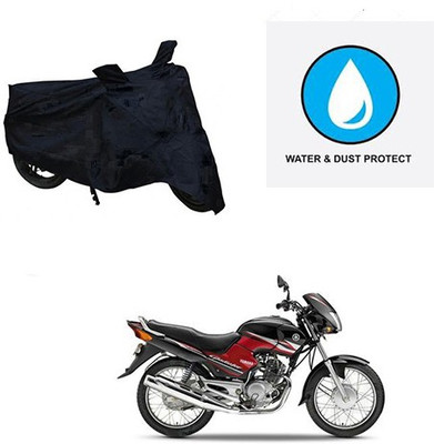 Feel heaven Two Wheeler Cover for Yamaha(Gladiator, Black)