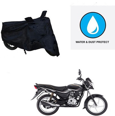 Feel heaven Two Wheeler Cover for Bajaj(Platina 100 DTS-i, Black)