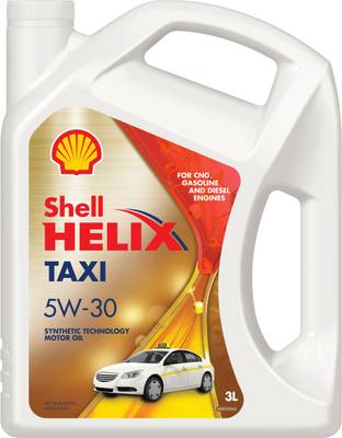 Shell Helix Taxi 5W-30 Synthetic Blend Engine Oil  (3 L)