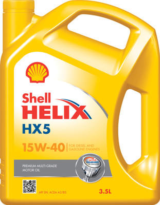 Shell HX515W-40 15W-40 API SN Conventional Engine Oil(3.5 L, Pack of 1)
