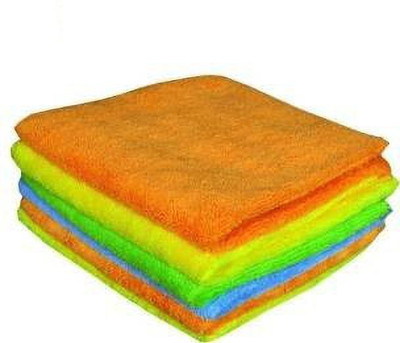 Daily Fest Microfiber Vehicle Washing  Cloth(Pack Of 6)
