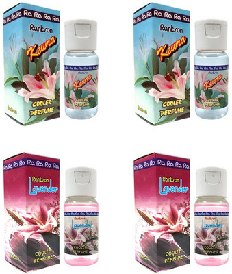 Rankson Fresh, Lavender Diffuser Kewra, Lavender Cooler Perfume For Fresh Fragrantic Air - Pack of 4 - 30ml each(4 x 30 ml)