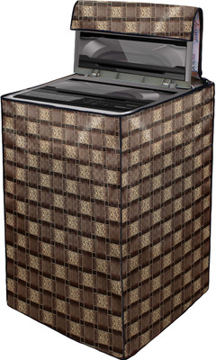 Star Weaves Top Loading Washing Machine  Cover(Width: 58 cm, Brown)