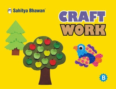 Sahitya Bhawan Pre School Cut Tear & Paste Craft book B for Kids 4 to 8 Year Old | Set of 3 books for Beginners, Kindergarten children(Paperback, Geeta Adlakha)