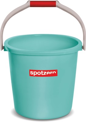 Spotzero New Bucket 20 with Handle, Aqua Green 20 L Plastic Bucket