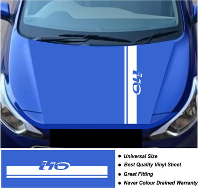 WRAPPING MANIA Sticker & Decal for Car(White)