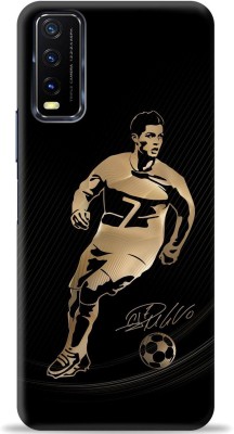 Loffar Back Cover for Vivo Y20i(Black, Shock Proof, Pack of: 1)