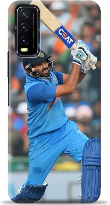 Loffar Back Cover for Vivo Y20A(Blue, Shock Proof, Pack of: 1)
