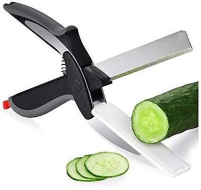 Fulkiza Clever Cutter Multipurpose For Kitchen Knife & Chopping Vegetable Grater & Slicer(1)