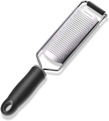 P-PLUS INTERNATIONAL Lemon Zester & Cheese Grater Dishwasher Safe Heavy-Duty Stainless Steel Vegetable Grater(Pack of 1)