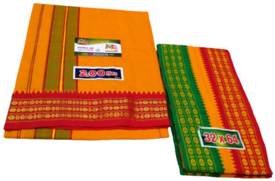 Mps cotton cool Solid Men Dhoti
