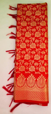 APNA KAPDA BAZAAR Silk Blend Woven Women Dupatta