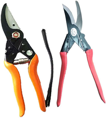 ERIN Gardening Tool Sets of 2 Pcs Contains German Style Pruner with Major Sectaures Garden Tool Kit(2 Tools)