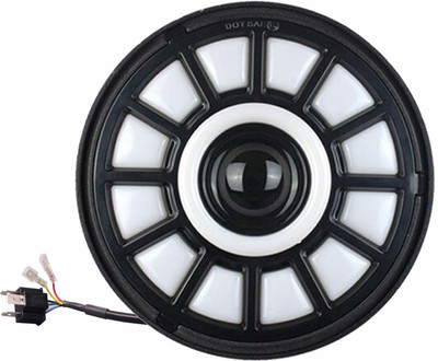 ALLEXTREME LED Fog Light for Royal Enfield, Mahindra Jeep, Thar, Classic 500, Elantra, Standard 350