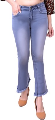 INAAYA Boot-Leg Women Light Blue Jeans