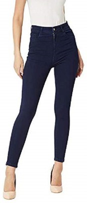 TYFFYN Slim Women Dark Blue Jeans