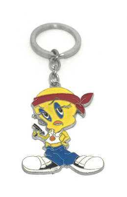 Key Era Angry Tweety Metal keyring Key Chain