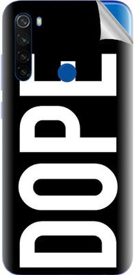 Snooky Xiaomi Redmi Note 8T Mobile Skin(Black)