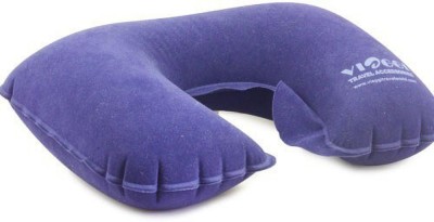 VIAGGI Inflatable Travel Neck Pillow(Purple)