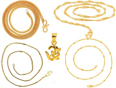JEW-BB Gold plated chain Gold-plated Plated Metal Chain Set