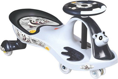 Ditu & Kritu Premium Swing Car(White, Black)