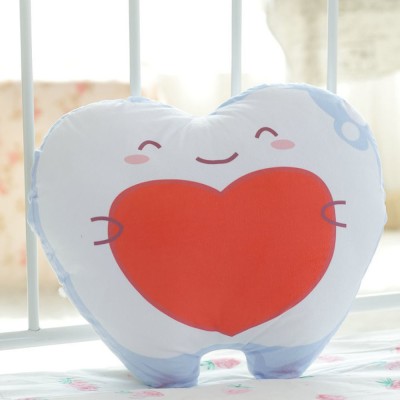 Crazy Corner Microfibre Toons & Characters Baby Pillow Pack of 1(Tooth with Heart)