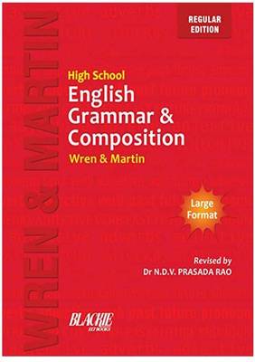 Wren &amp; Martin High School English Grammar And Composition Book (Regular Edition) (English)  (Paperback, N, D, V, Prasada Rao)