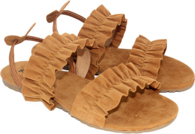 SKOLL Women Flats(Tan , 7)