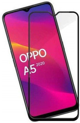 GDBUY Edge To Edge Tempered Glass for OPPO A5 2020(Pack of 1)