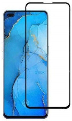 GDBUY Edge To Edge Tempered Glass for OPPO Reno3 Pro(Pack of 1)
