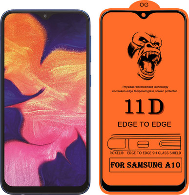 MaxR Edge To Edge Tempered Glass for Samsung Galaxy A10(Pack of 1)
