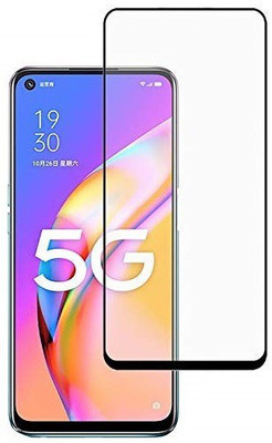 GDBUY Edge To Edge Tempered Glass for OPPO F19 Pro(Pack of 1)