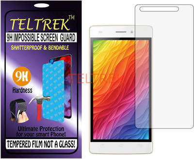 TELTREK Tempered Glass Guard for INTEX AQUA ACE MINI (Flexible, Unbreakable)(Pack of 1)