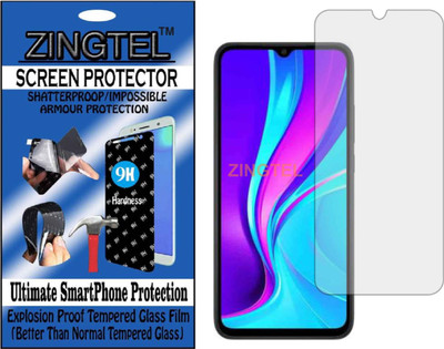 ZINGTEL Tempered Glass Guard for XIAOMI REDMI 9 (Flexible, Unbreakable)(Pack of 1)