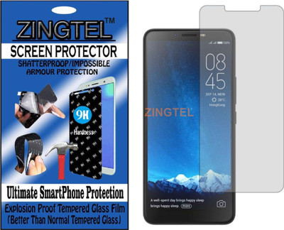 ZINGTEL Tempered Glass Guard for TECNO CAMON I CLICK (Flexible, Unbreakable)(Pack of 1)